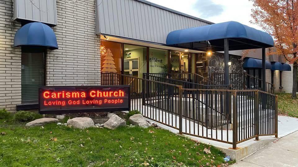 Carisma Church building at 1239 Main St E, Hamilton